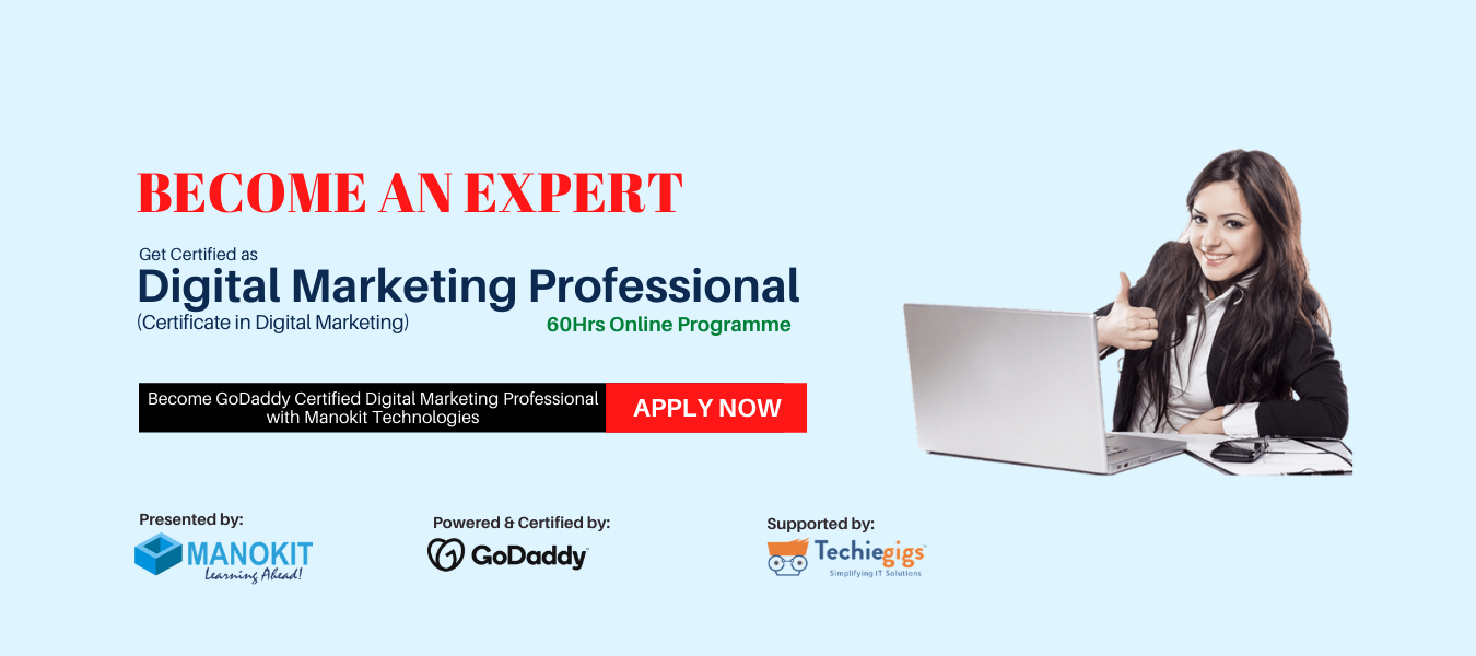 Certificate in Digital Marketing